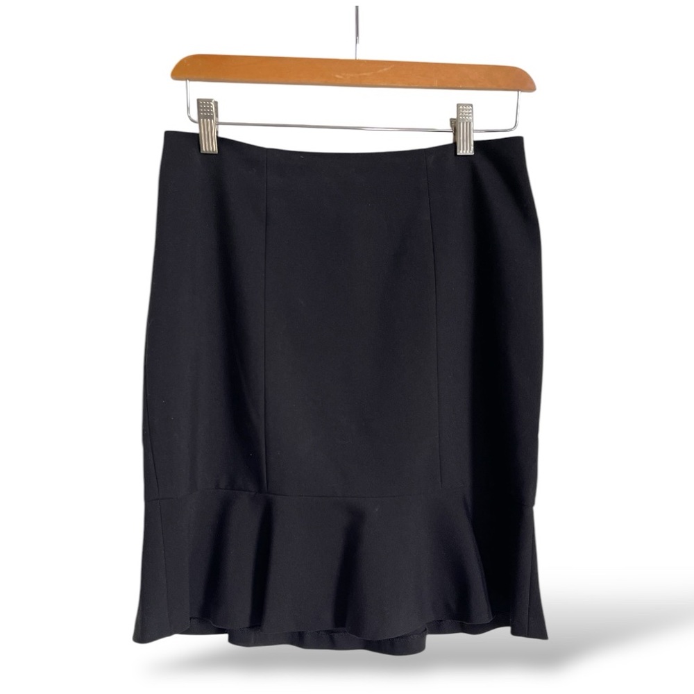 RW&Co Flirty Elegant Black Skirt with Ruffle